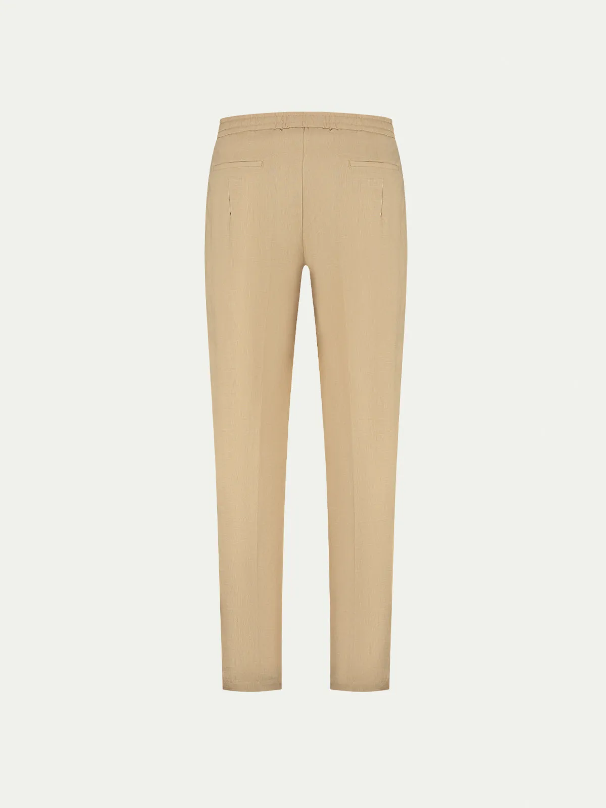 Nut Linen Seaside Trousers