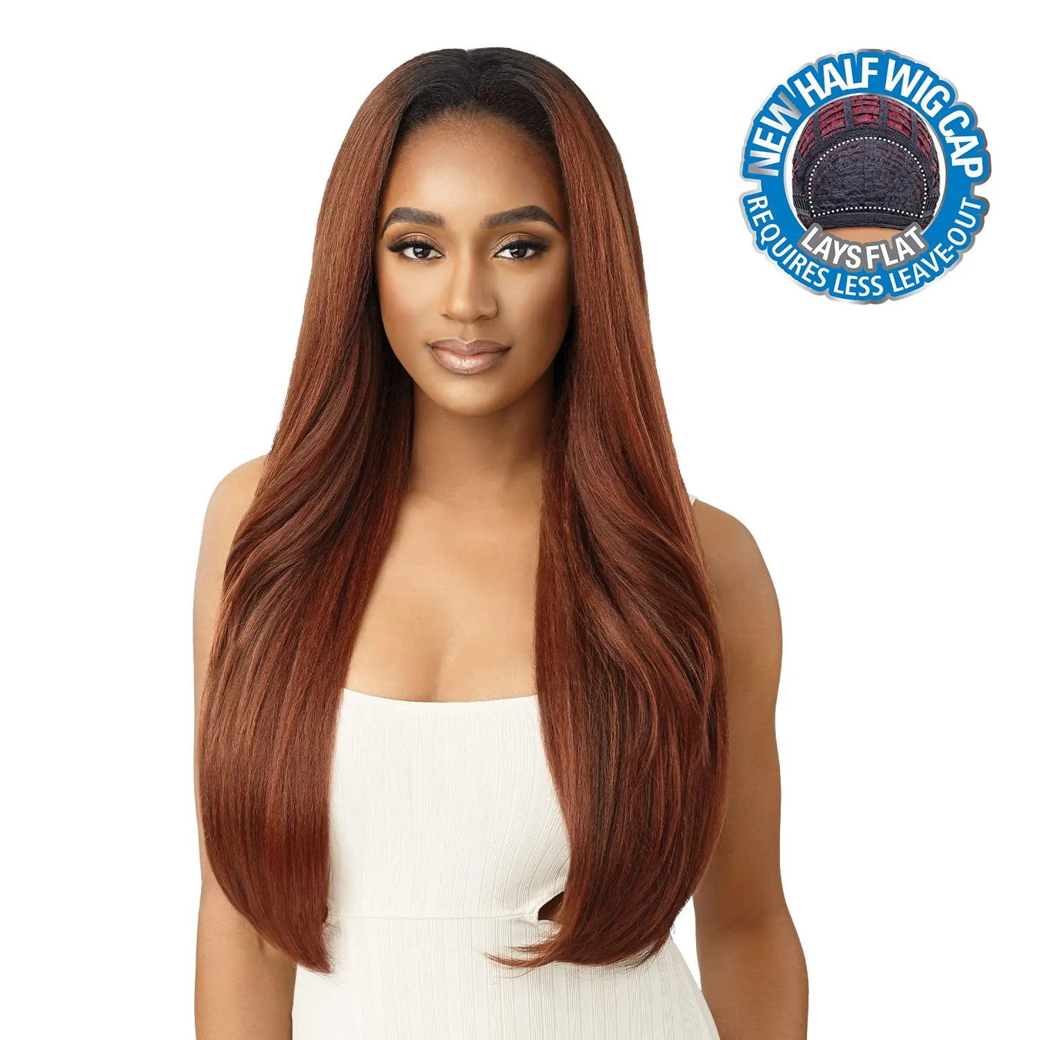 Outre New Half Wig Cap Lays Flat Quick Weave NEESHA H303 (1)