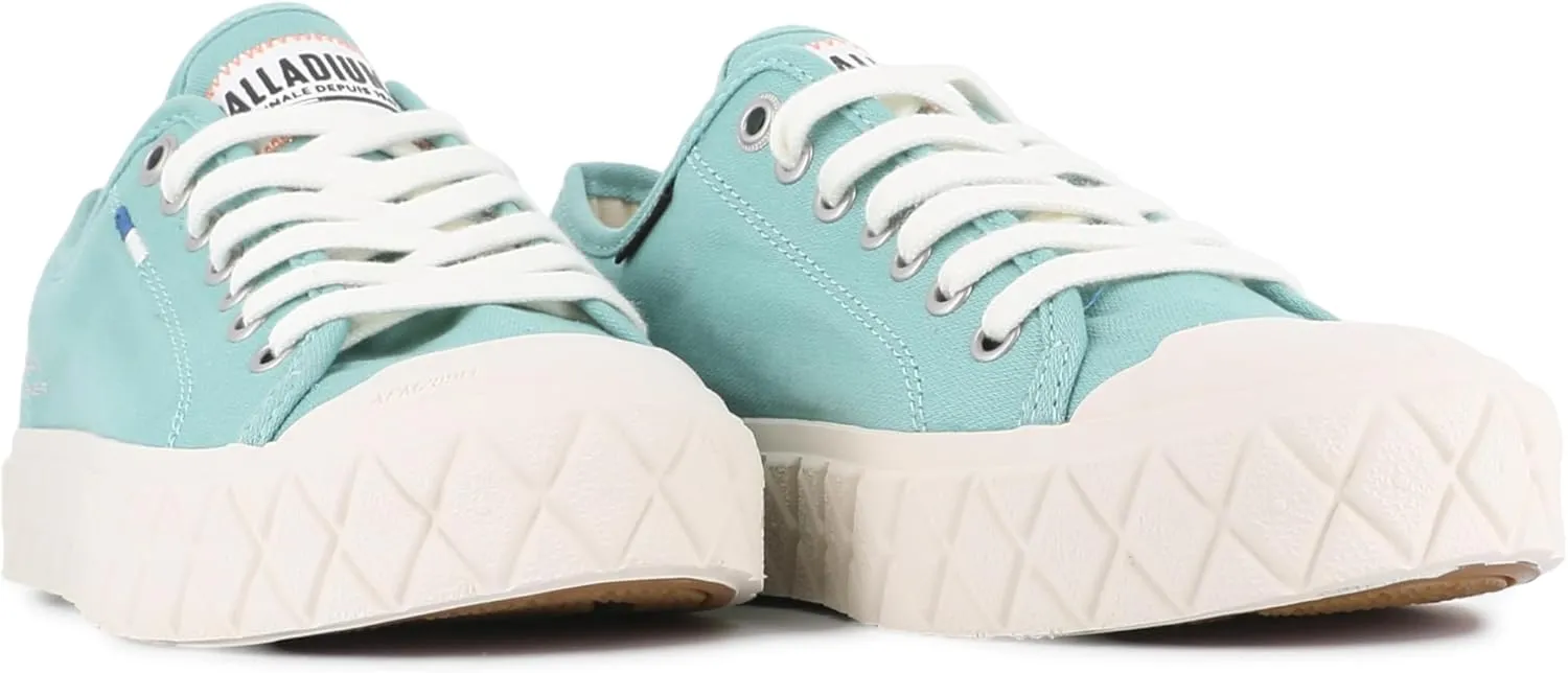 Palladium Unisex Palla Ace Organic Canvas Lace Up Sneaker