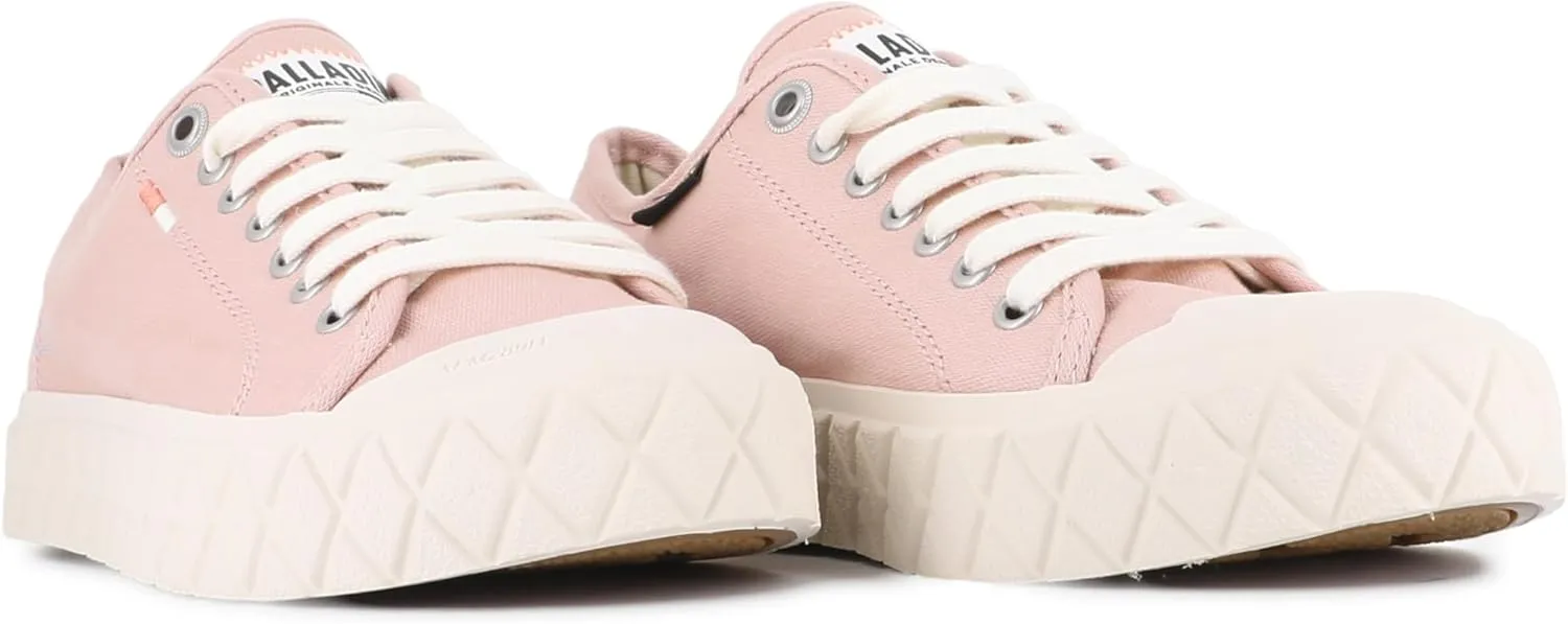 Palladium Unisex Palla Ace Organic Canvas Lace Up Sneaker