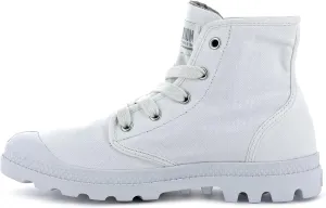 Palladium Women's Pampa Hi Boot, Vegan Canvas Lace Up Boot