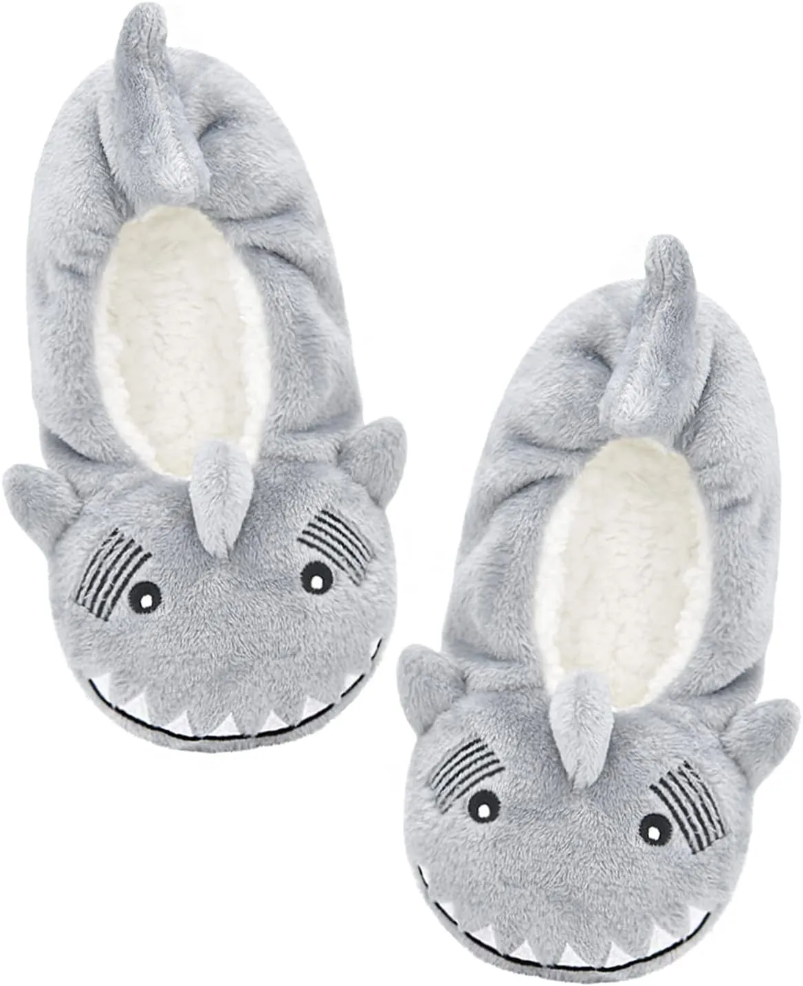 Panda Bros Slipper Socks for Men, Mens Slipper Socks with Non Skid Bottoms, Cozy Animal House Slippers