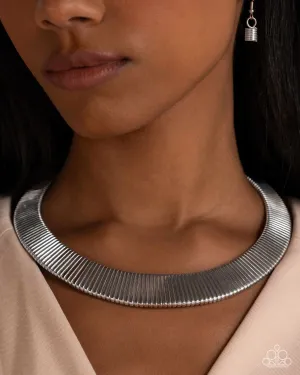 Paparazzi Fringe Formal - Silver EMP 2025
