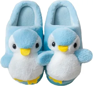 Penguin slippers Womens Animal Slippers Novelty Cozy Fuzzy Slippers Soft Plush Winter Warm House Shoes