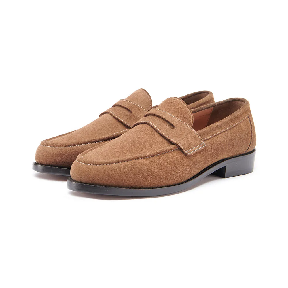 Penny Loafer - Honey Suede