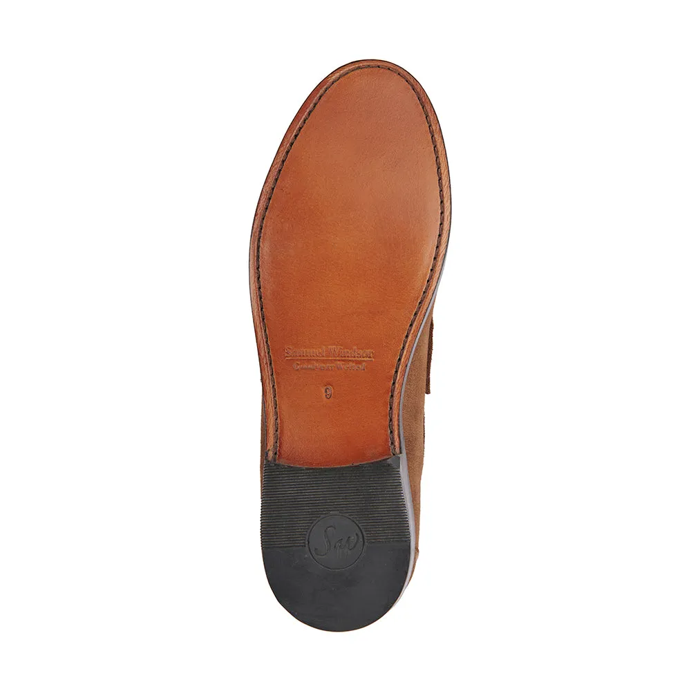 Penny Loafer - Honey Suede