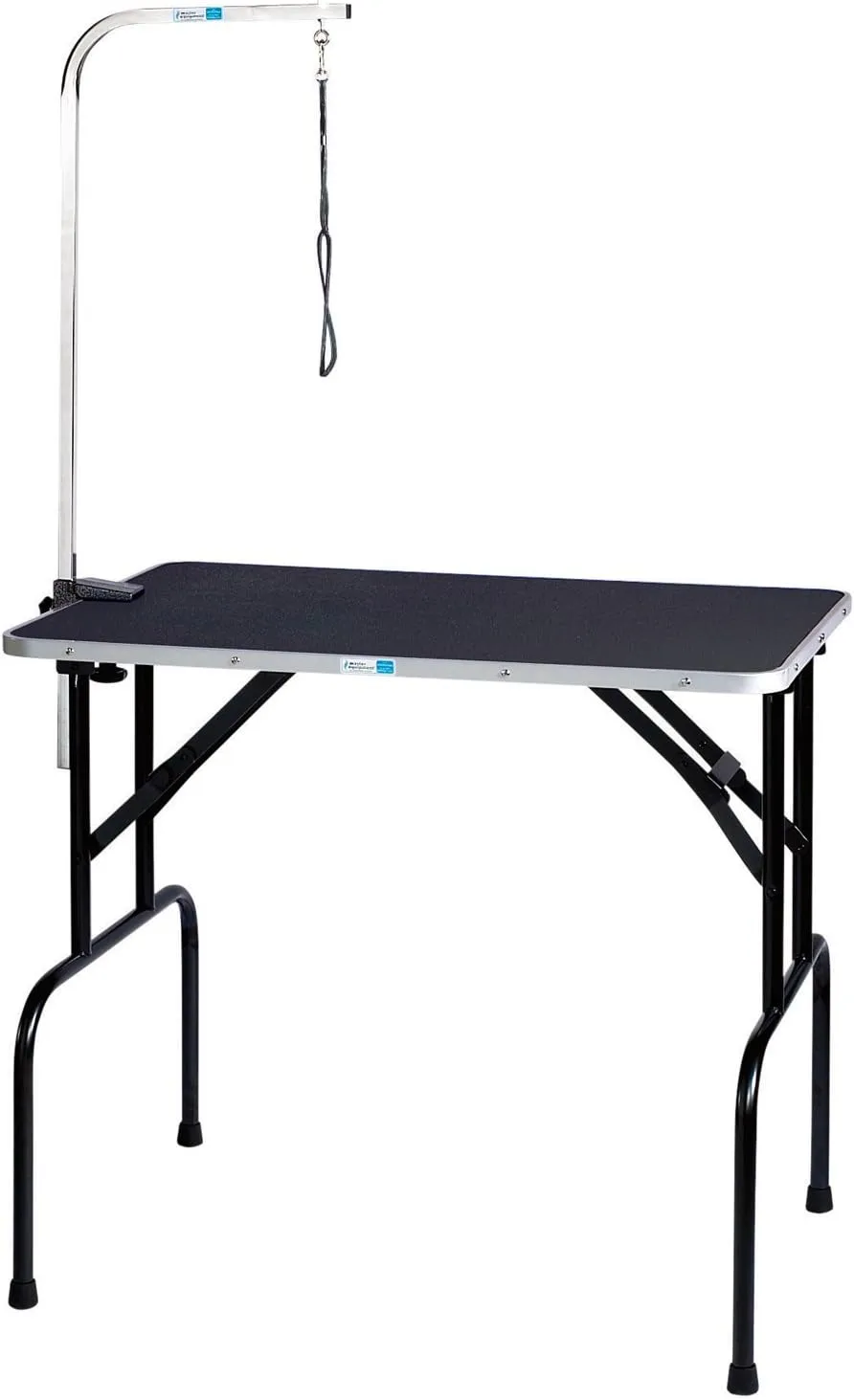 Pet Edge Master Equipment Heavy Duty Grooming Table with Arm – Easy to Clean Grooming Table for Animals up to 220 Pounds
