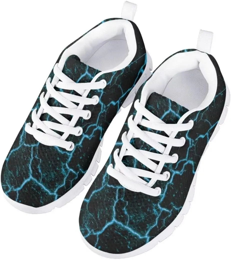 Pinupub Kids Cute Tennis Shoes for Girls Running Sneakers Novelty Print Boys Walking Athletic Shoes