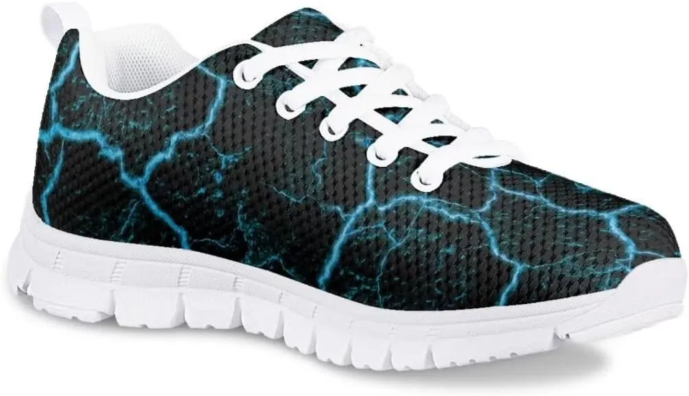 Pinupub Kids Cute Tennis Shoes for Girls Running Sneakers Novelty Print Boys Walking Athletic Shoes