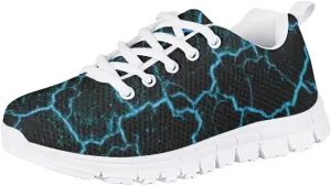 Pinupub Kids Cute Tennis Shoes for Girls Running Sneakers Novelty Print Boys Walking Athletic Shoes