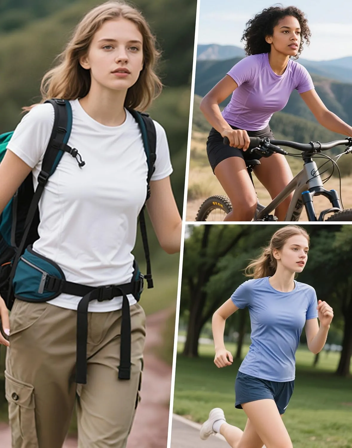 Pioneer Camp Women's Workout Shirts Short Sleeve Quick Dry T-Shirt Gym Athletic Tshirts Yoga Running Tops Crew Neck Tees