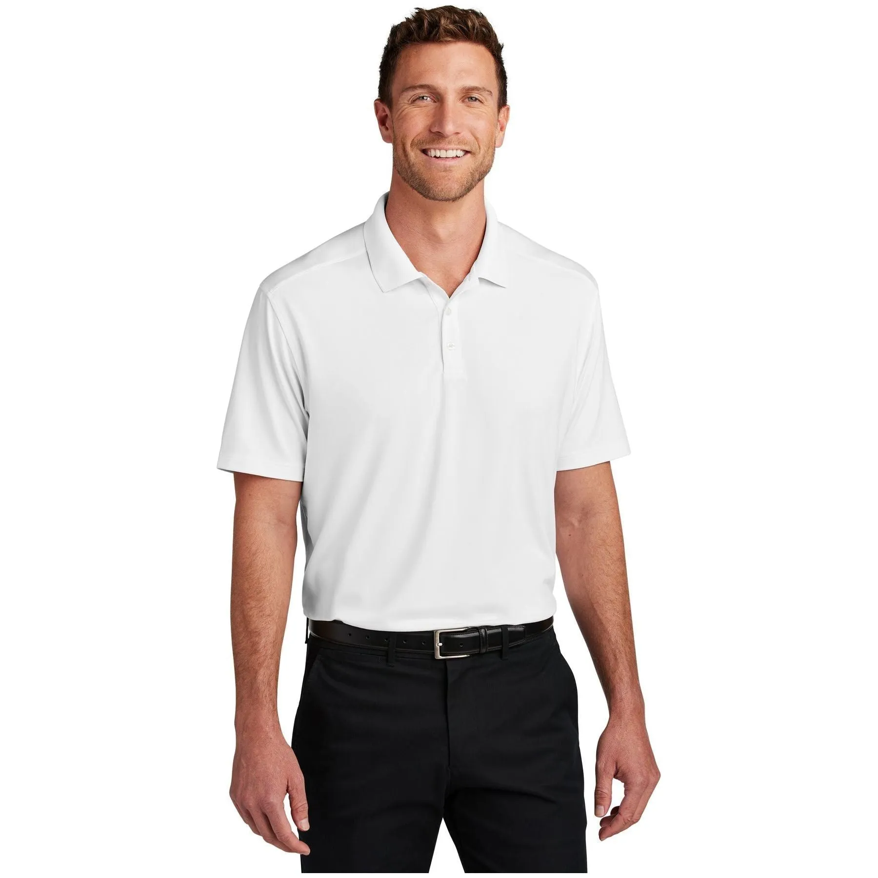 Port Authority ®  City Stretch Flat Knit Polo K683 - Port Authority K683