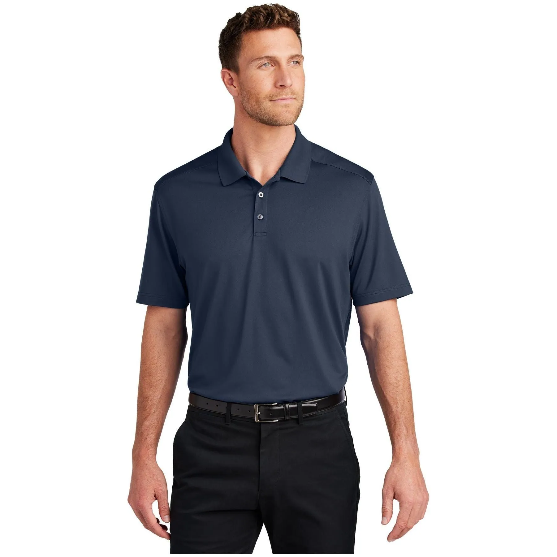 Port Authority ®  City Stretch Flat Knit Polo K683 - Port Authority K683