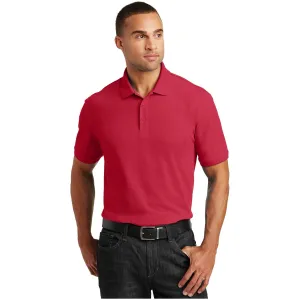 Port Authority ®  Core Classic Pique Polo. K100 - Rich Red - Port Authority K100