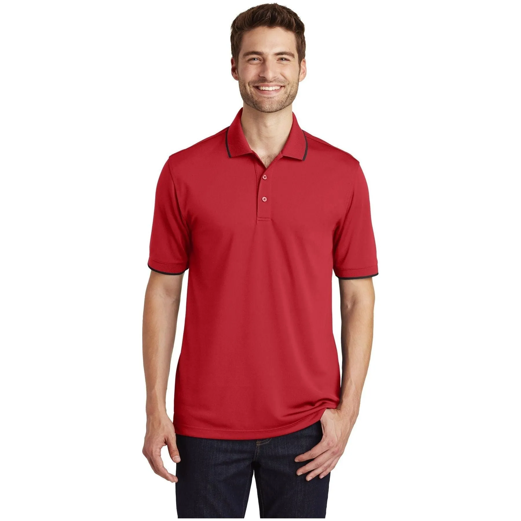 Port Authority ®  Dry Zone ®  UV Micro-Mesh Tipped Polo. K111 - Port Authority K111