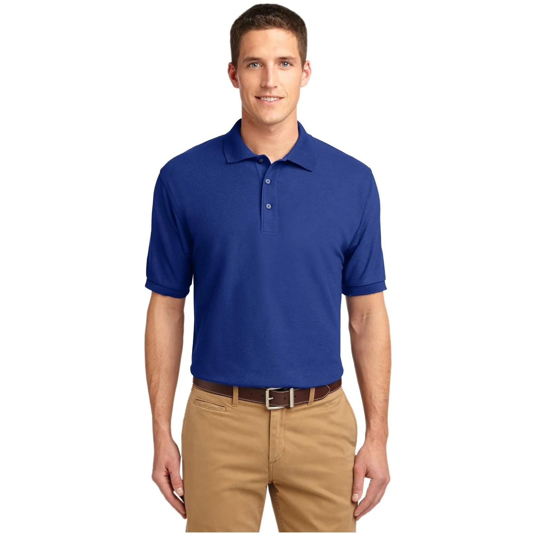 Port Authority ®  Extended Size Silk Touch™ Polo K500ES - Port Authority K500ES