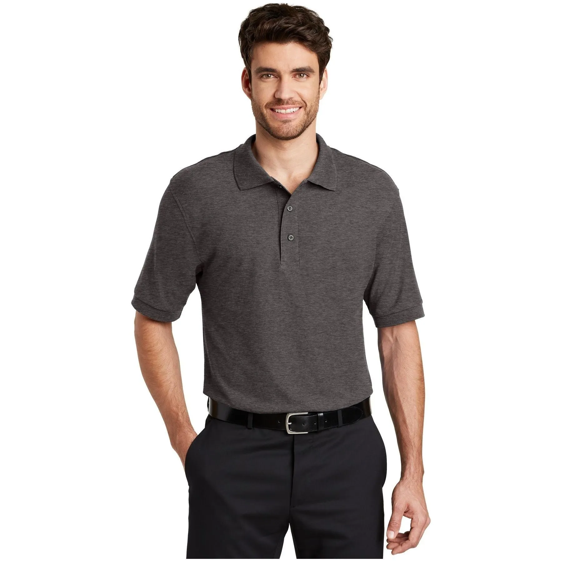 Port Authority ®  Extended Size Silk Touch™ Polo K500ES - Port Authority K500ES