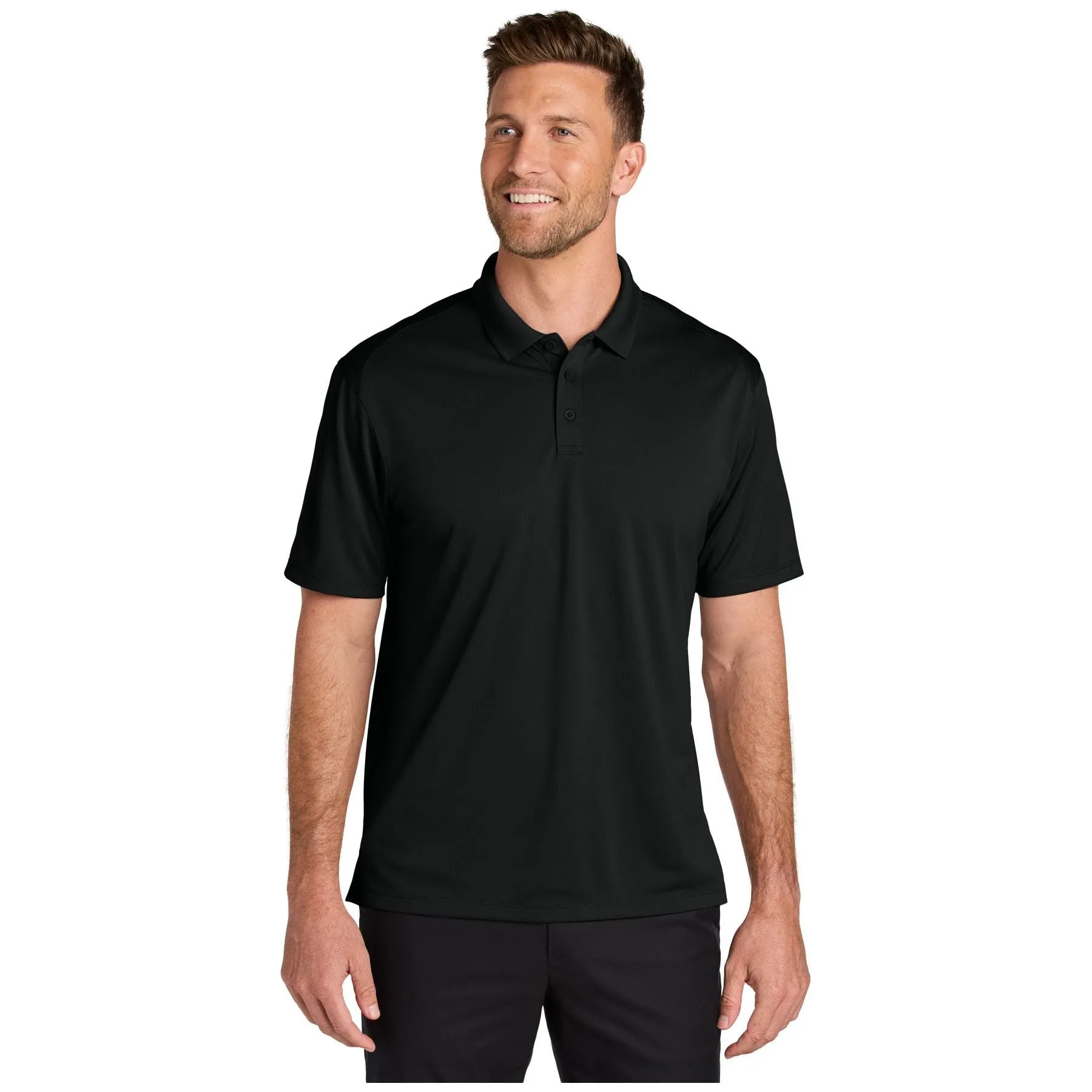 Port Authority ®  Wearever Performance Pique Polo K240 - Deep Black - Port Authority K240