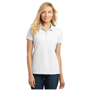 Port Authority ®  Women's Core Classic Pique Polo. L100 - White - Port Authority L100