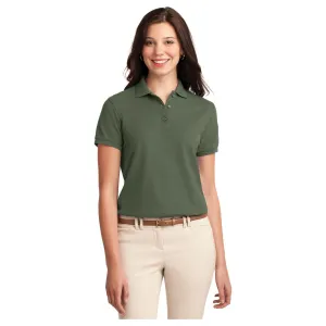 Port Authority ®  Women's Silk Touch™ Polo.  L500 - Clover Green - Port Authority L500