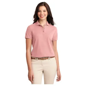 Port Authority ®  Women's Silk Touch™ Polo.  L500 - Light Pink - Port Authority L500
