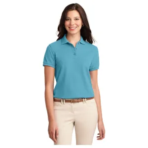 Port Authority ®  Women's Silk Touch™ Polo.  L500 - Maui Blue - Port Authority L500