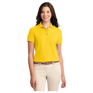 Port Authority ®  Women's Silk Touch™ Polo.  L500 - Sunflower Yellow - Port Authority L500