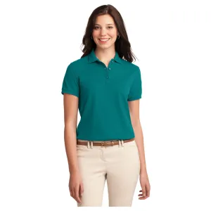 Port Authority ®  Women's Silk Touch™ Polo.  L500 - Teal Green - Port Authority L500