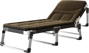 Portable Recliner Chair Sun Lounger Chaise Lounges Adjustable Lounge Chair Sunbathing Chair Lawn Chair Camping Chair Patio Deck Chairs for Poolside, Yard, Beach