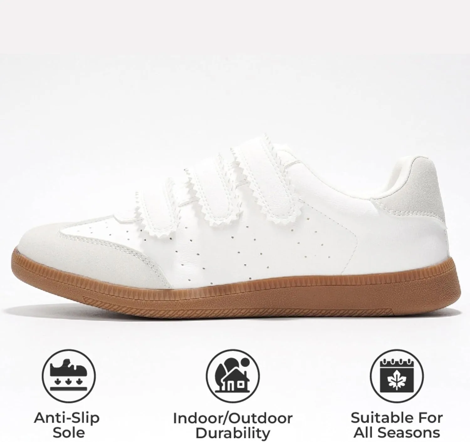 Project Cloud Sneakers for Women – Stylish & Comfortable Women's Fashion Sneakers with Memory Foam Insole – Lightweight Vegan Leather Womens Shoes – Fashion Shoes for Women 2025 (Ysabelle)
