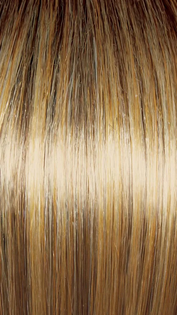 Raquel Welch Stay The Night Long Tapered Layered Wig, 100% Hand Tied by Hairuwear, Petite-Average Cap, RL11/25SS Honey Pecan