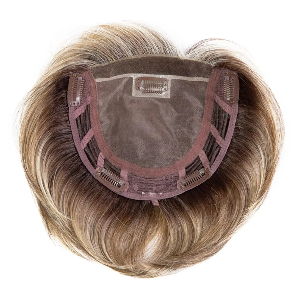Raquel Welch Top Billing 5 Inch Top-Of-The-Head Hairpiece by Hairuwear, RL10/22SS Iced Cappuccino