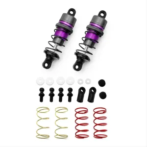 Rc Shock Absorber 63mm Y34A 1/10 1Pair Of Metal Hydraulic Shock Absorbers For RC Remote Control Car Flat For Racing Drift Car Parts And Upgrade Replacement