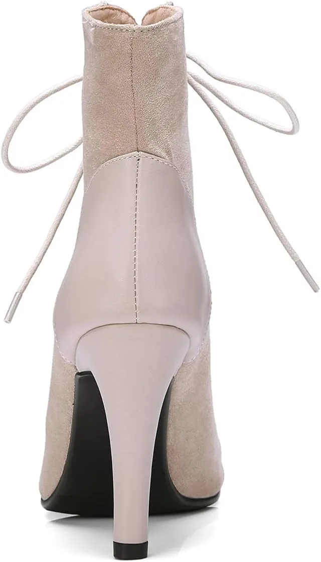 Roimaash 7/10CM Heels Women Burju Dance Shoes Lace up
