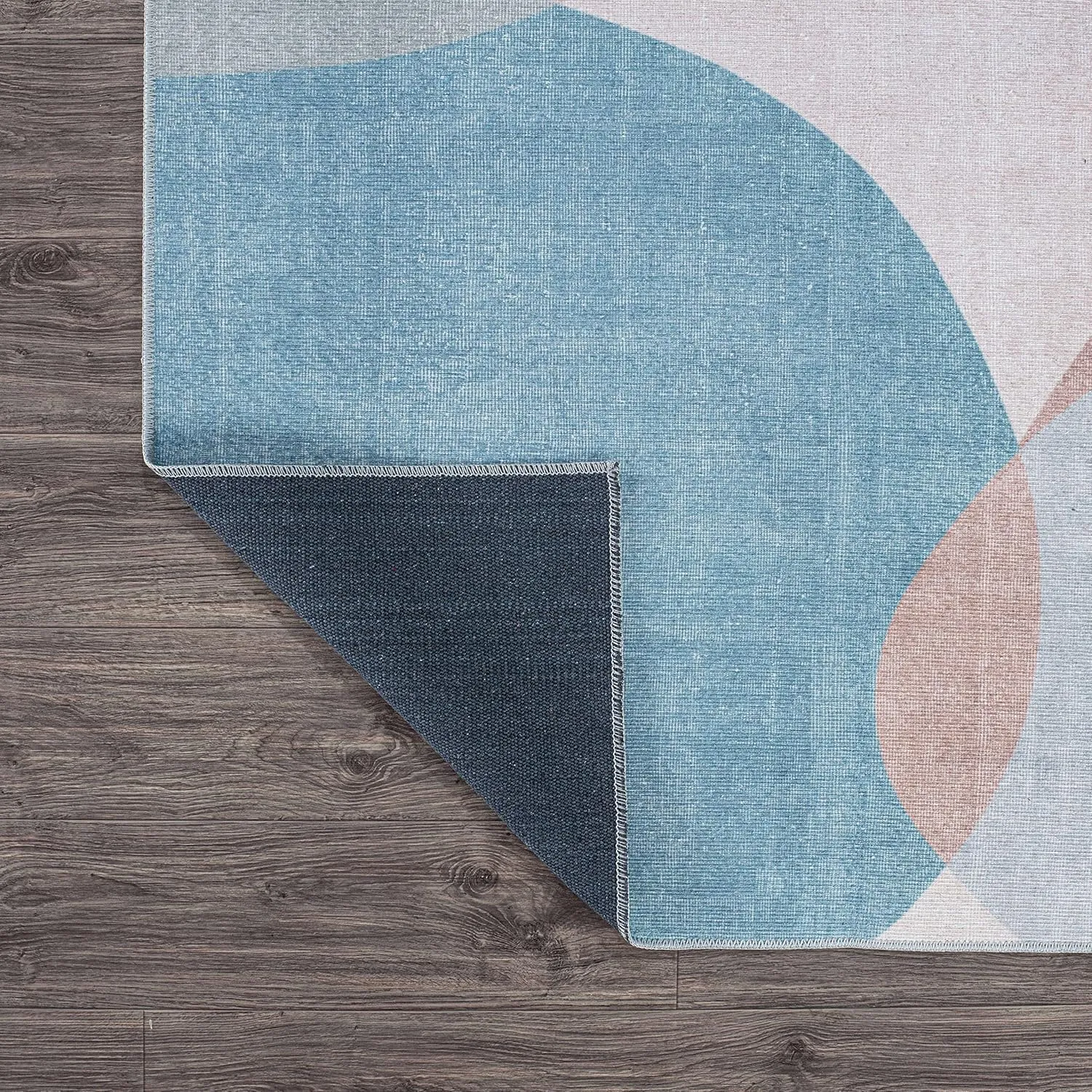 Rugshop Contemporary Geometric Stain Resistant Flat Weave Eco Friendly Premium Recycled Machine Washable Area Rug 8'4"x11'6" Multi