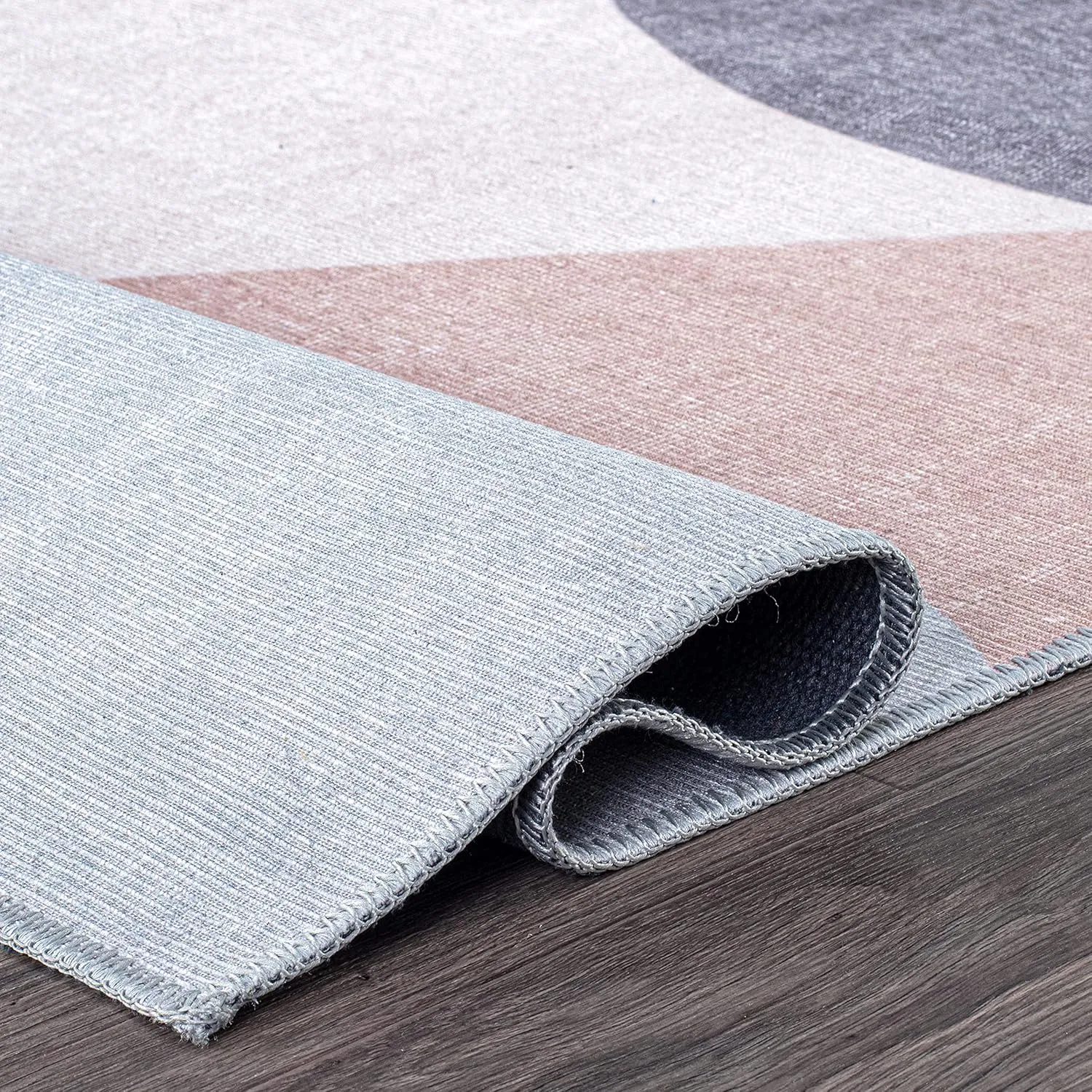 Rugshop Contemporary Geometric Stain Resistant Flat Weave Eco Friendly Premium Recycled Machine Washable Area Rug 8'4"x11'6" Multi