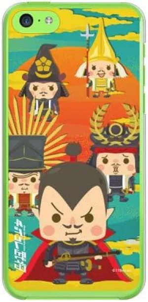 Second Skin CHOICOLE Warlords Fubu Tenka (Clear) Design by Takahiro Inaba/for iPhone 5c / docomo DAPI5C-PCCL-205-Y765