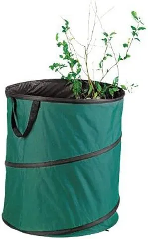 Shanghai Worth Garden Products Green Thumb 6072 Pop Up Yard/Lawn Refuse Container, 60-Gallon