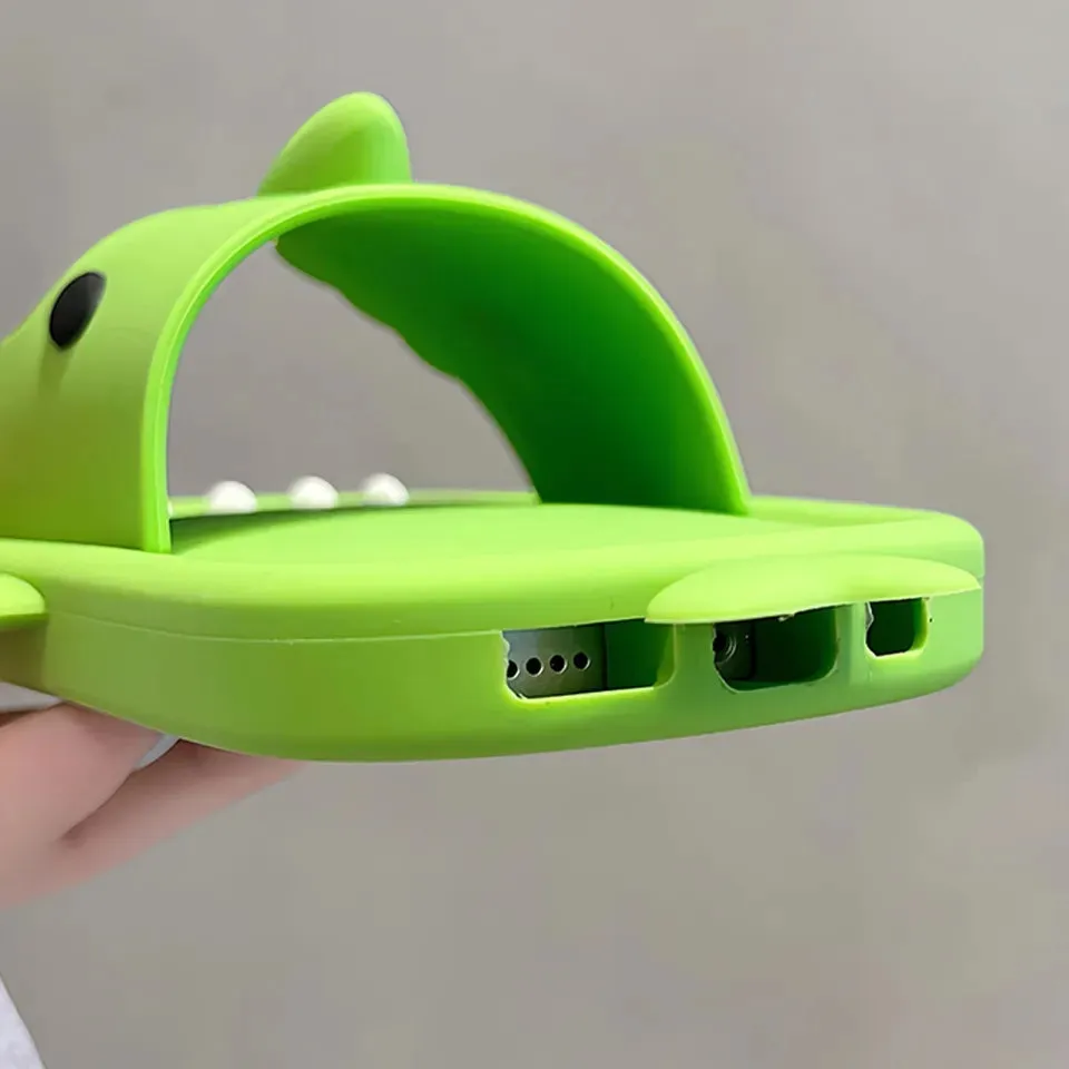 Shark Slipper Silicone iPhone Case