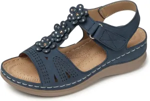 SHIBEVER Wedge Sandals for Women Dressy: Comfortable Summer Platform Casual Dress Women Sandal