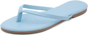 Shoe Land Flip Flops for Women 2025 - Memory Foam Slides & Flat Sandals | Ultra-Comfortable Thong Lightweight Summer Shoes for Beach, Pool & Dressy Outfits