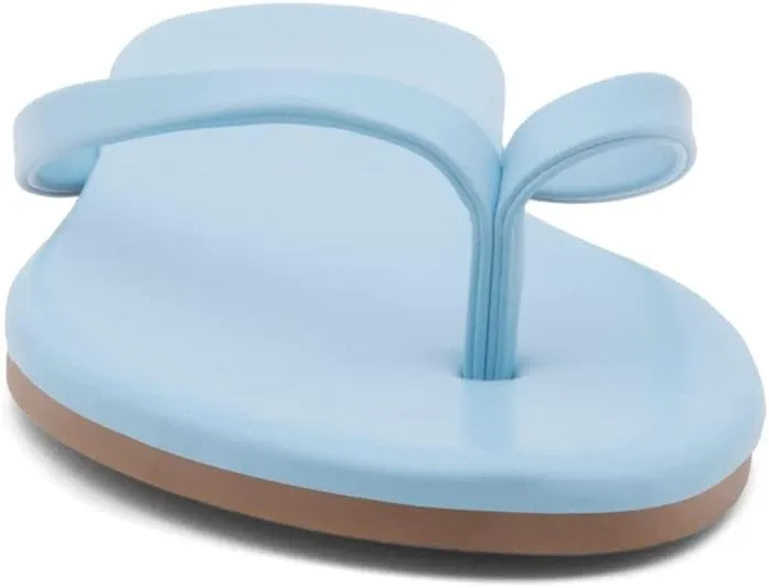 Shoe Land Flip Flops for Women 2025 - Memory Foam Slides & Flat Sandals | Ultra-Comfortable Thong Lightweight Summer Shoes for Beach, Pool & Dressy Outfits