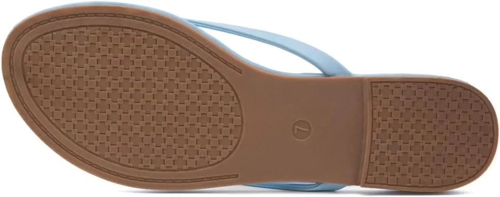 Shoe Land Flip Flops for Women 2025 - Memory Foam Slides & Flat Sandals | Ultra-Comfortable Thong Lightweight Summer Shoes for Beach, Pool & Dressy Outfits