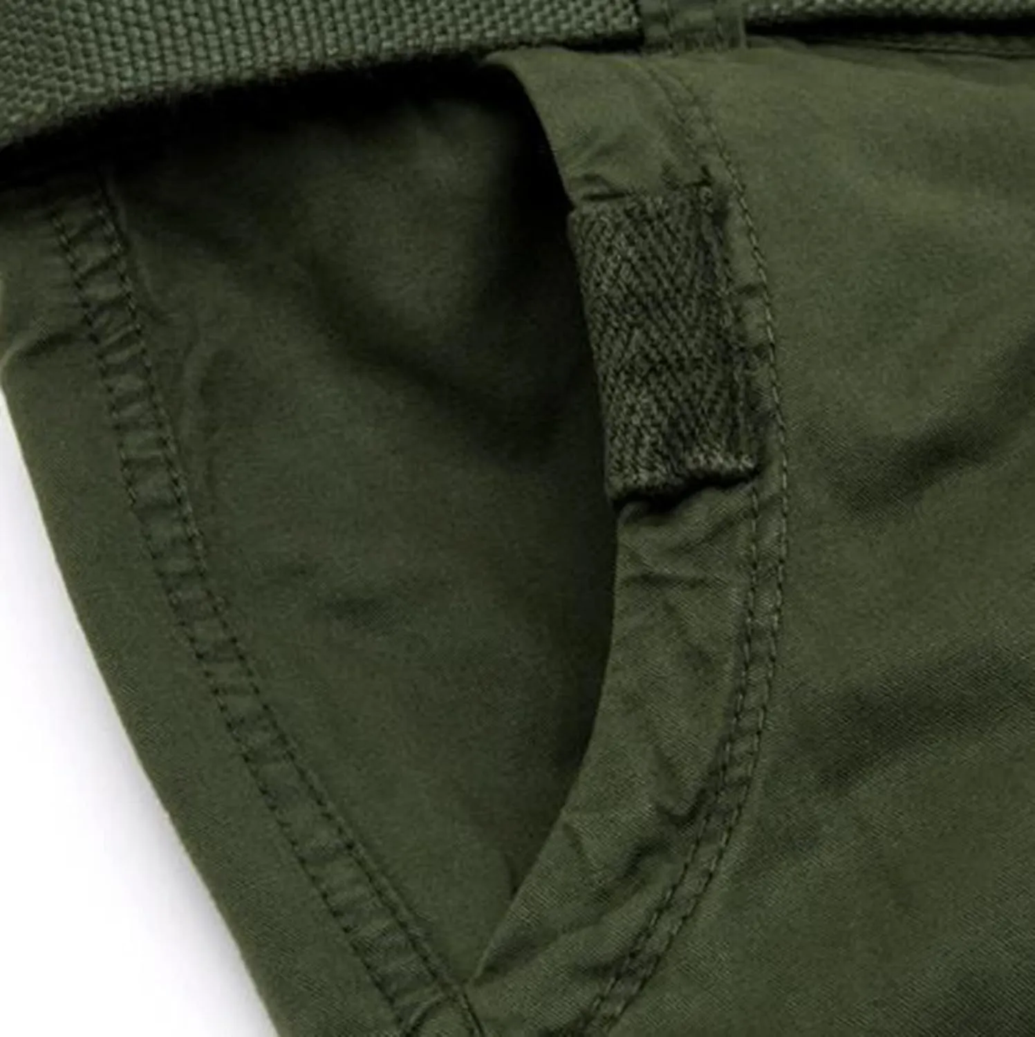 Shorts Men Leisure Overalls Summer Men's and Color Pants with Multi-Pocket Men's Pants Mens Short Green Cargo Shorts