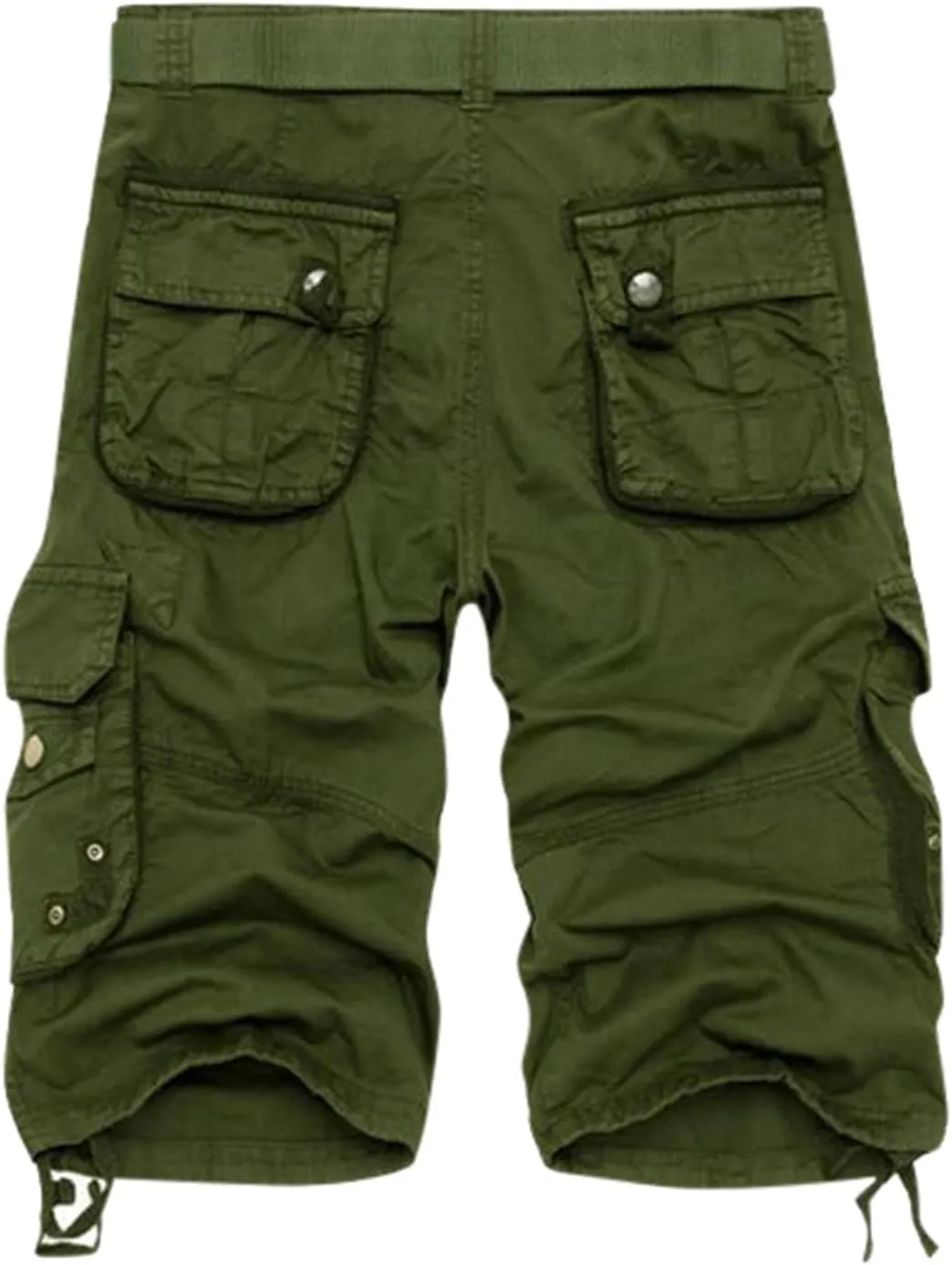 Shorts Men Leisure Overalls Summer Men's and Color Pants with Multi-Pocket Men's Pants Mens Short Green Cargo Shorts