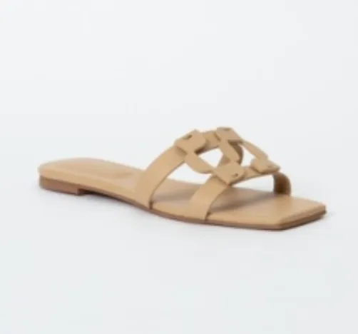 Simkhai Monogram Flat Slide