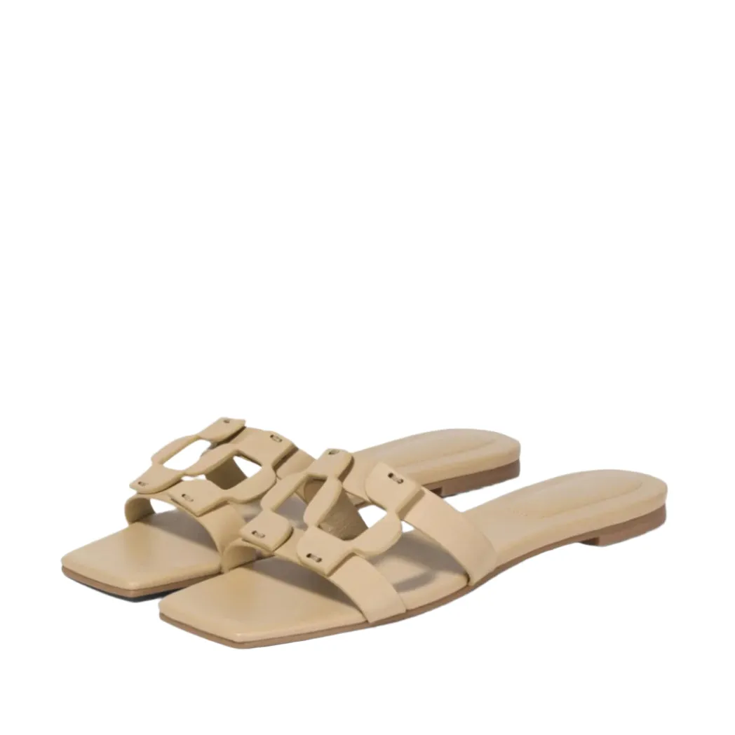 Simkhai Monogram Flat Slide