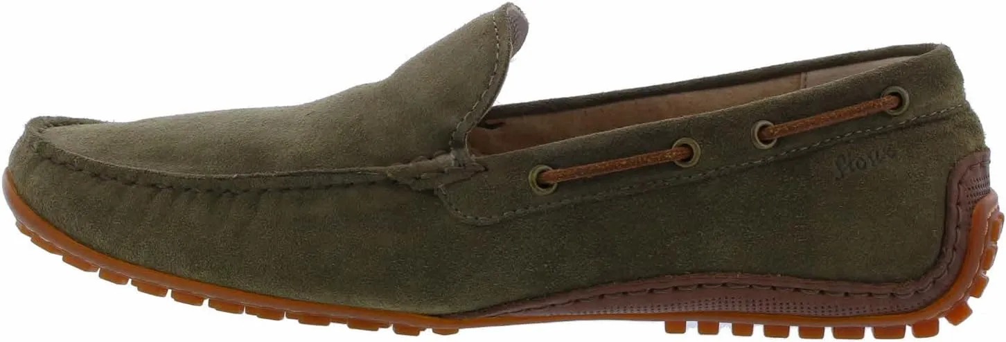 Sioux Men's Moccasin Driving Style Loafer, Jungle Cognac, 13