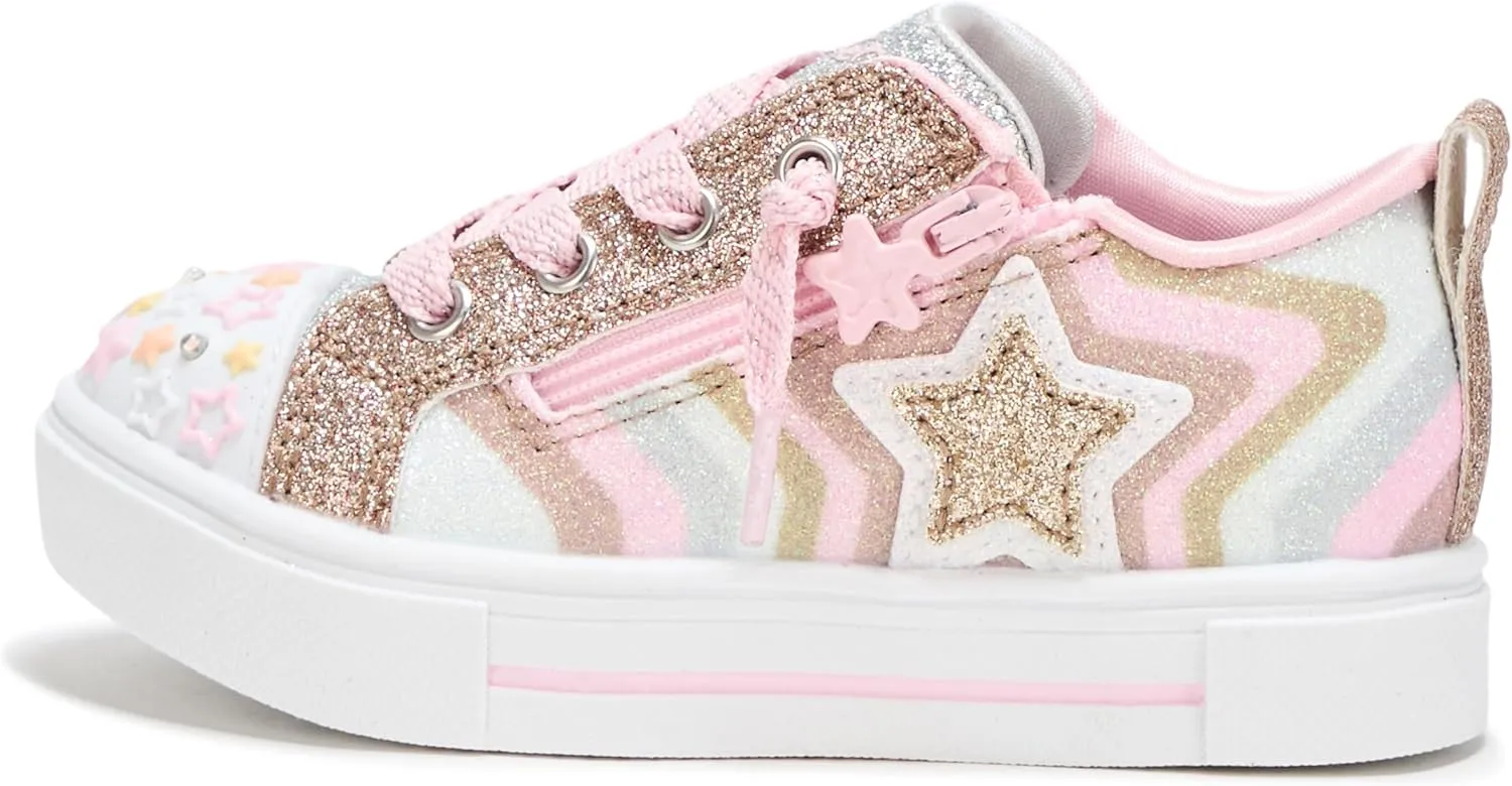 Skechers Girl's Twinkle Sparks-Cosmic Burst Sneaker