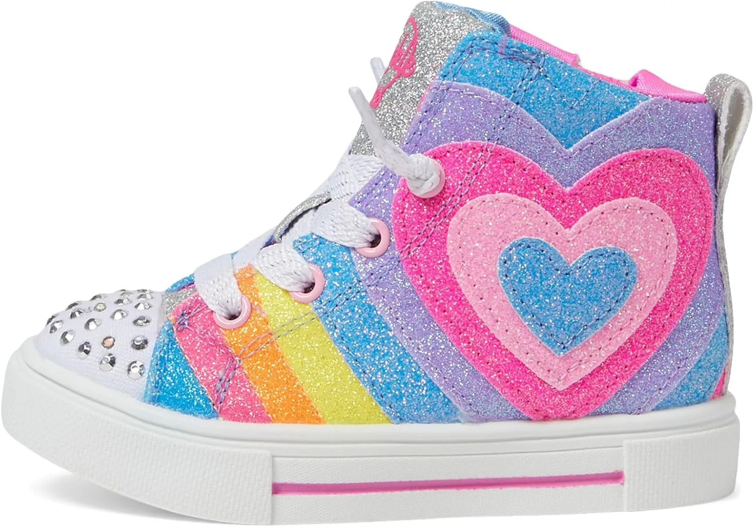Skechers Girl's Twinkle Sparks-Heart Pop Sneaker